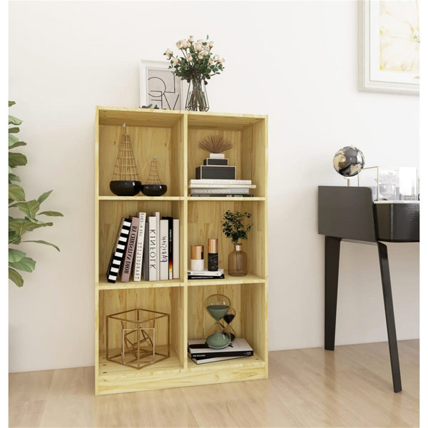 Union Rustic Jamaica 110cm H x 69.83cm W Solid Wood Standard Bookcase